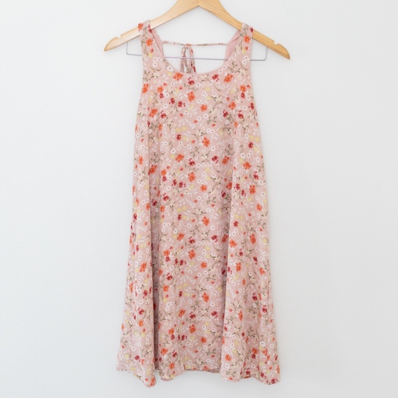 bobeau Dresses & Skirts - Bobeau Floral Sleeveless Swing Dress Size XS